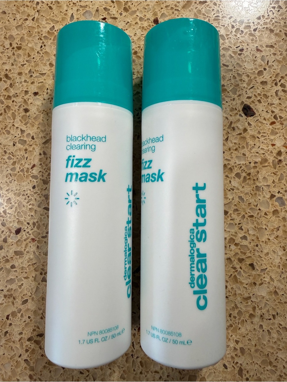 dermalogica Clear Start Fizz Mask – teal & white